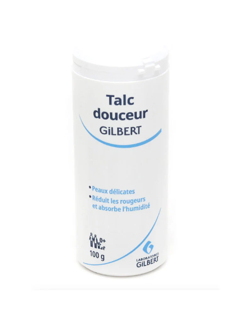 Gilbert Talc Douceur, Flacon Poudreur 100g
