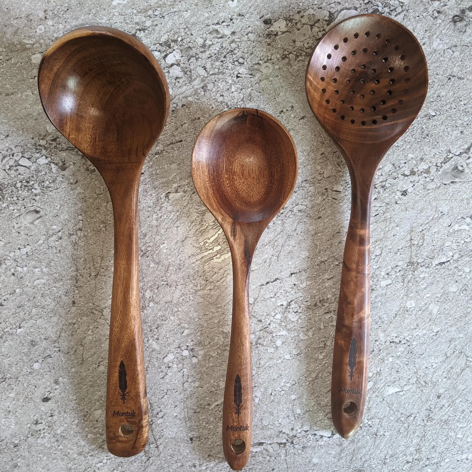 Set de 7 ustensiles de cuisine en bois – Image 2