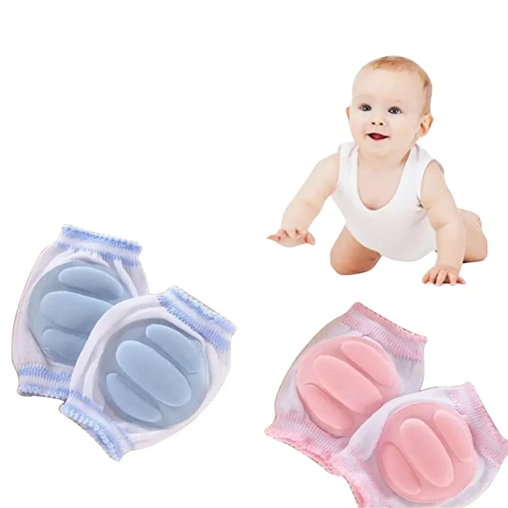 Protège Genoux Bébé Antidérapant – Rose – Image 3