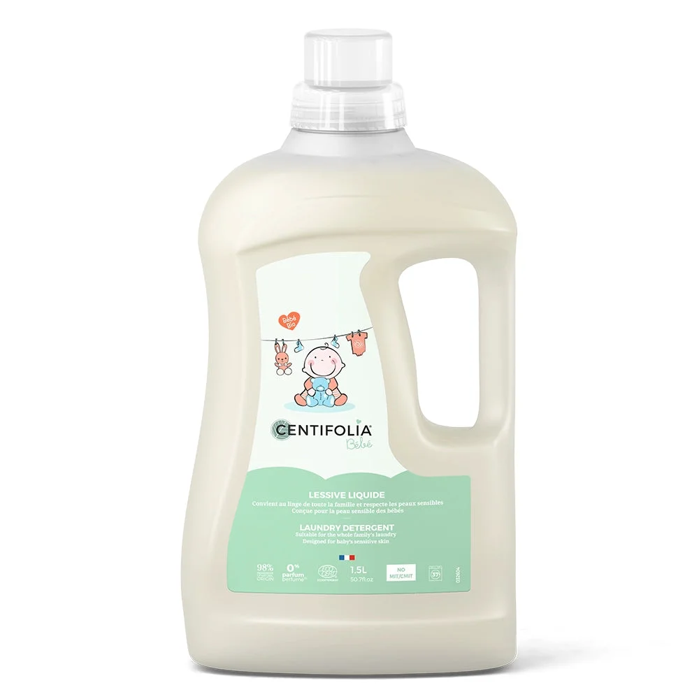 Lessive Liquide Neutre nouvelle formule 1,5L – Centifolia