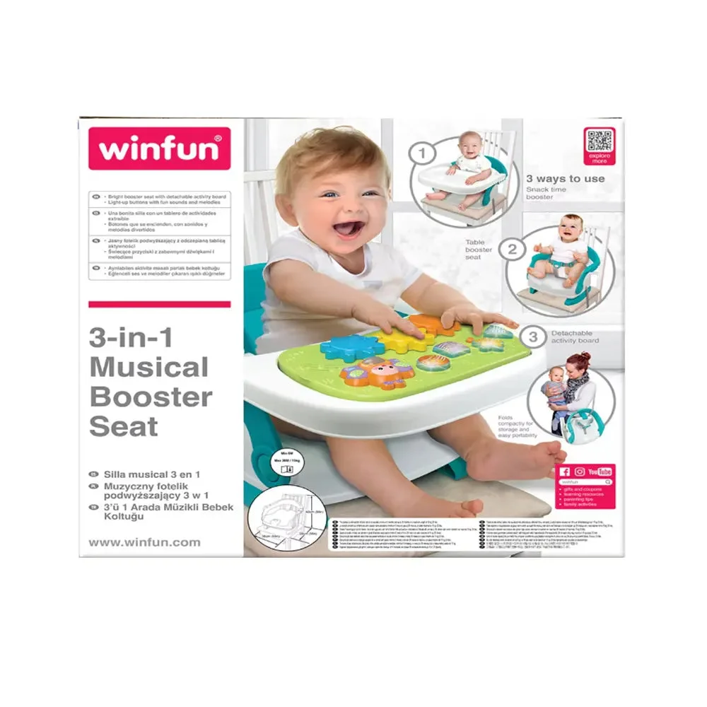 Winfun Centre de jeux 3 en 1 Siège d’appoint – 6M+