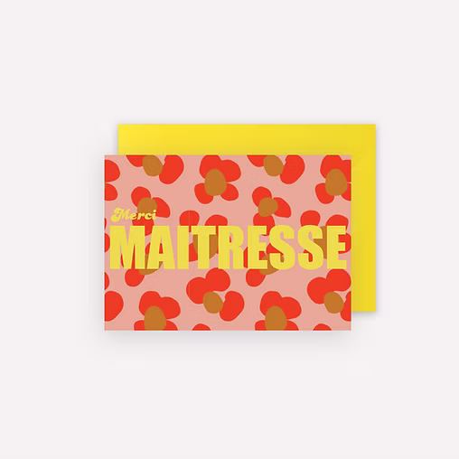 Carte – MERCI MAITRESSE