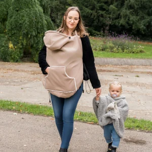 Couverture de portage imperméable camel