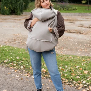 Couverture de portage imperméable grise