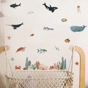 Stickers l’univers marin