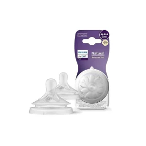 Avent Pack of 2 Natural Fast Flow Teats – 6 months+