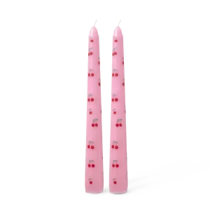 Lot de 2 bougies Pink Cherry Love