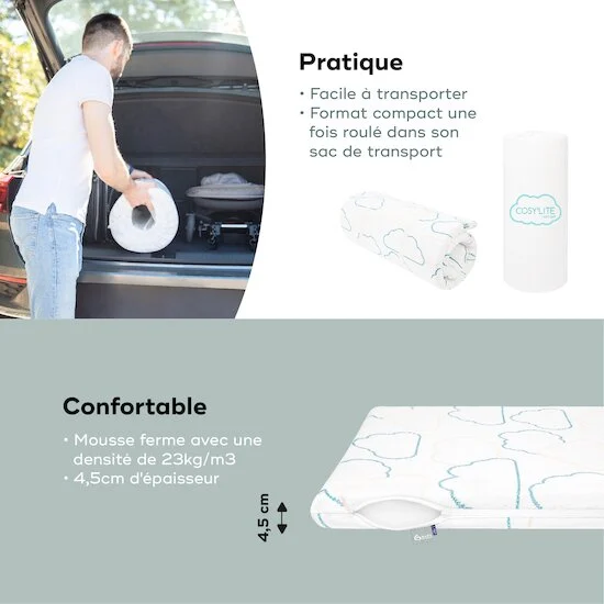 Pack Confort: Lit Parapluie, Baignoire, Chaise Haute, Table à langer – Image 3