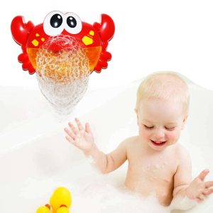 Jouets bébé – Crabe à bulles de bain