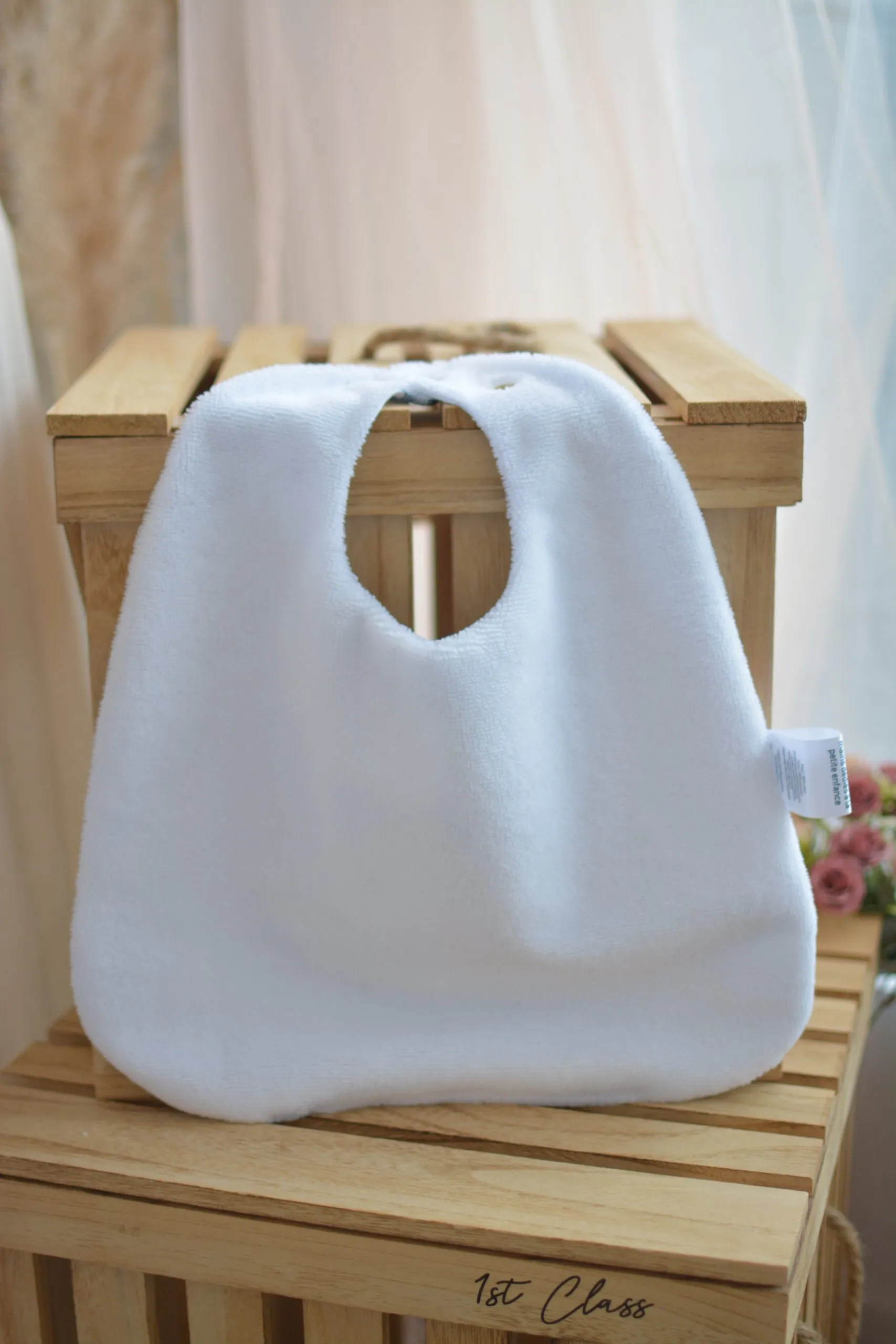 Bavoir personnalisable Princess Flowers – Image 3