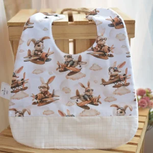 Bavoir personnalisable Aviateur