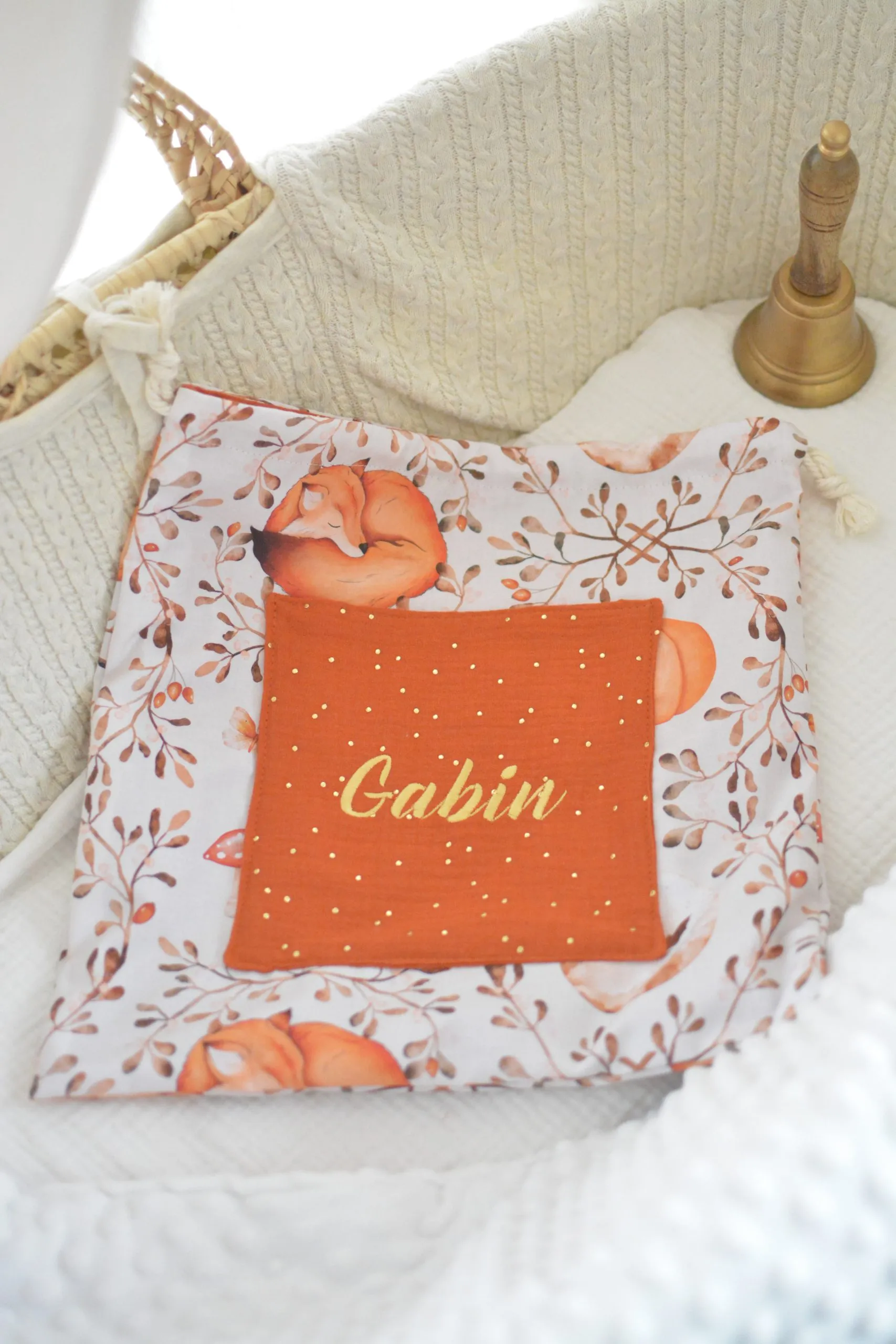Pochon personnalisable Mes Petites affaires – MOTIFS AU CHOIX – Image 6