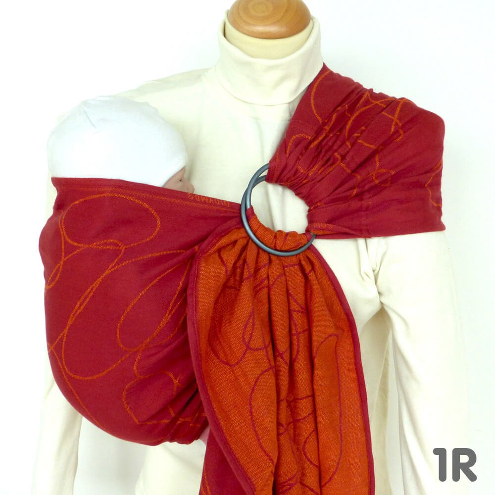 Didymos DidySling Ellipses Rubis Mandarine