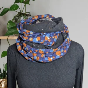 Double tour de cou, écharpe | Mi-saison | Terracotta précieux
