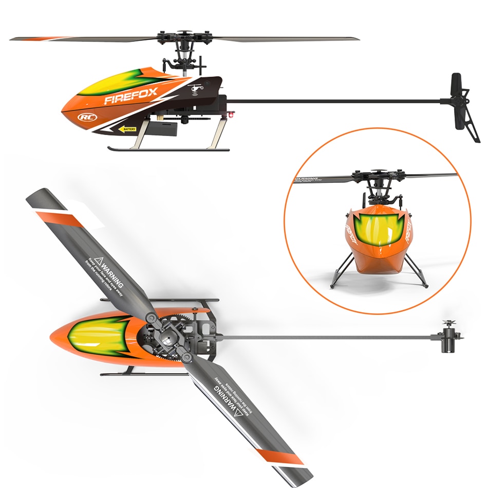 Avion télécommandé – Hélicoptère E129 de 4 ailes – Image 2