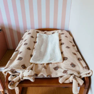 Housse matelas à langer ourson