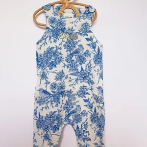 Combinaison jungle bleu