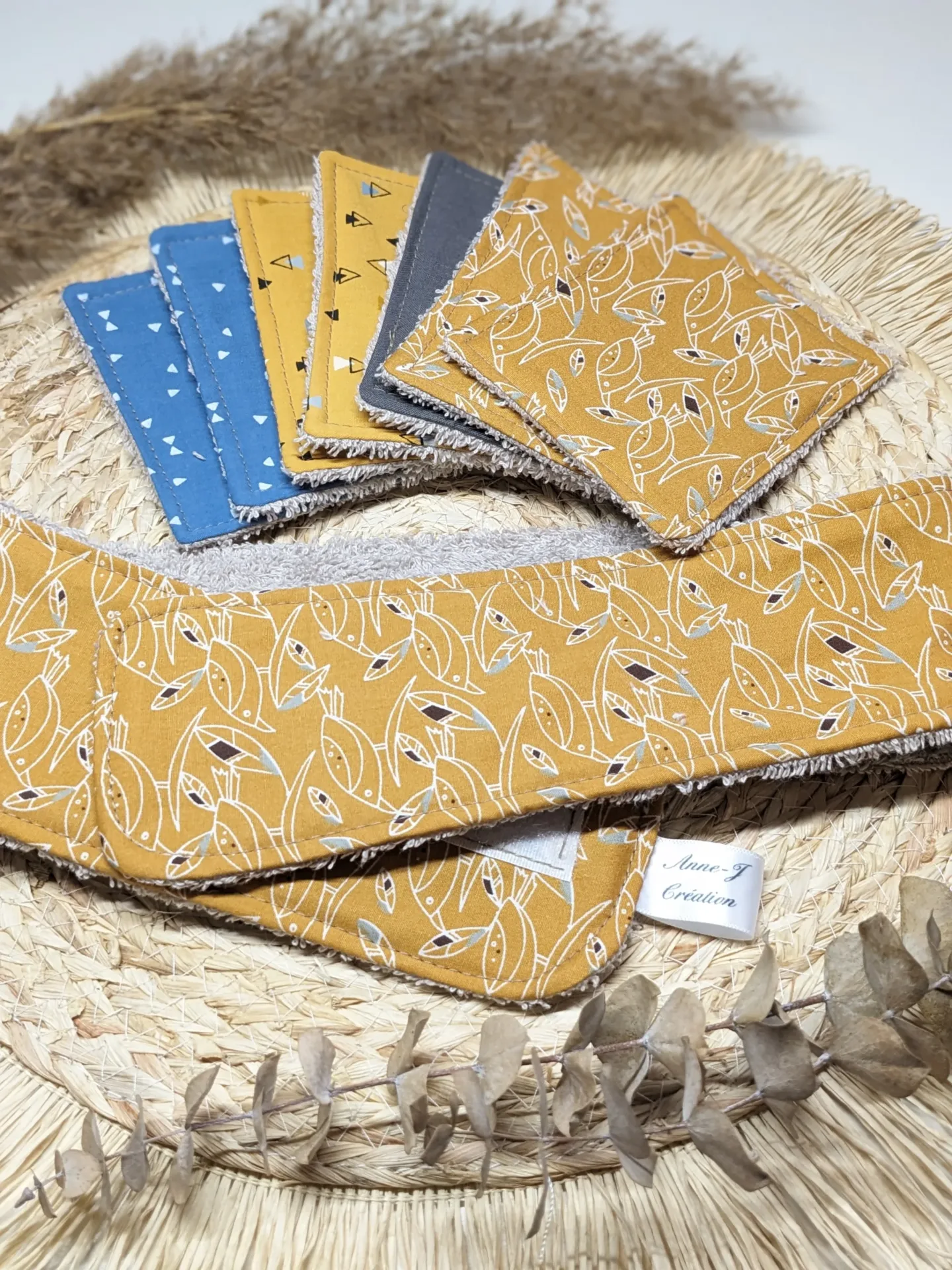 Lot – Bandeau de soin avec lingettes démaquillantes lavables. – Image 7