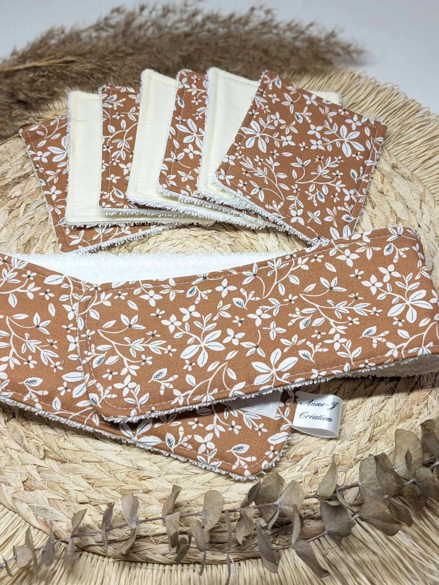 Lot – Bandeau de soin avec lingettes démaquillantes lavables. – Image 8