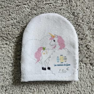 Gant de toilette « collection licorne »