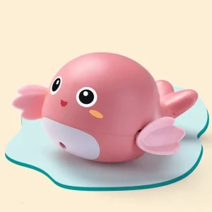 Jouet Baignoire Bebe Dauphin Rose