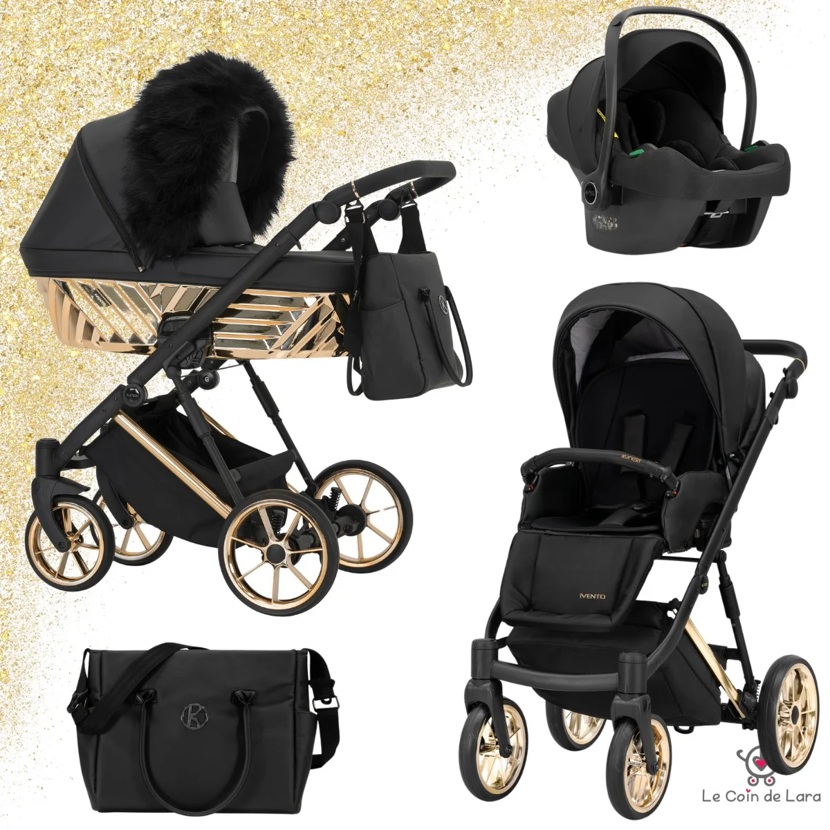 Poussette Ivento GLAM 3 en 1