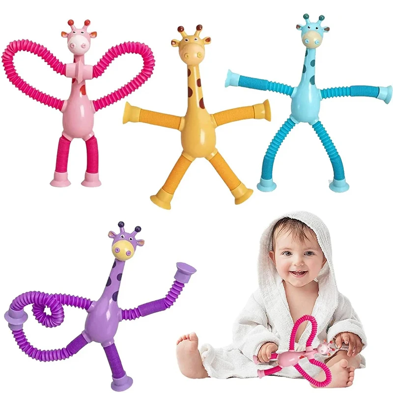 Jouet enfant Tubes Pop Anti-stress Multi-colore – Image 7