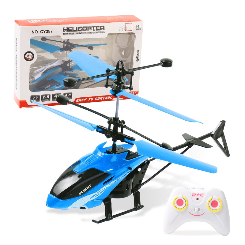 Avion télécommandé – Hélicoptère 2 Channel Bleu