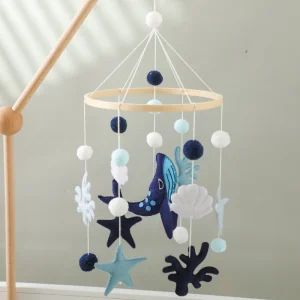 Mobile bébé – Wally la baleine