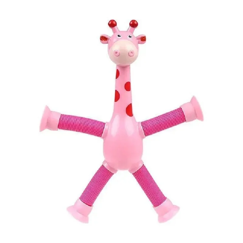 Jouet enfant Tubes Pop Anti-stress Rose
