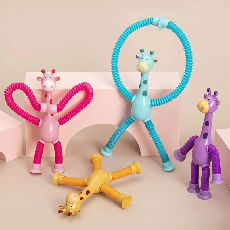 Jouet enfant Tubes Pop Anti-stress Multi-colore – Image 2