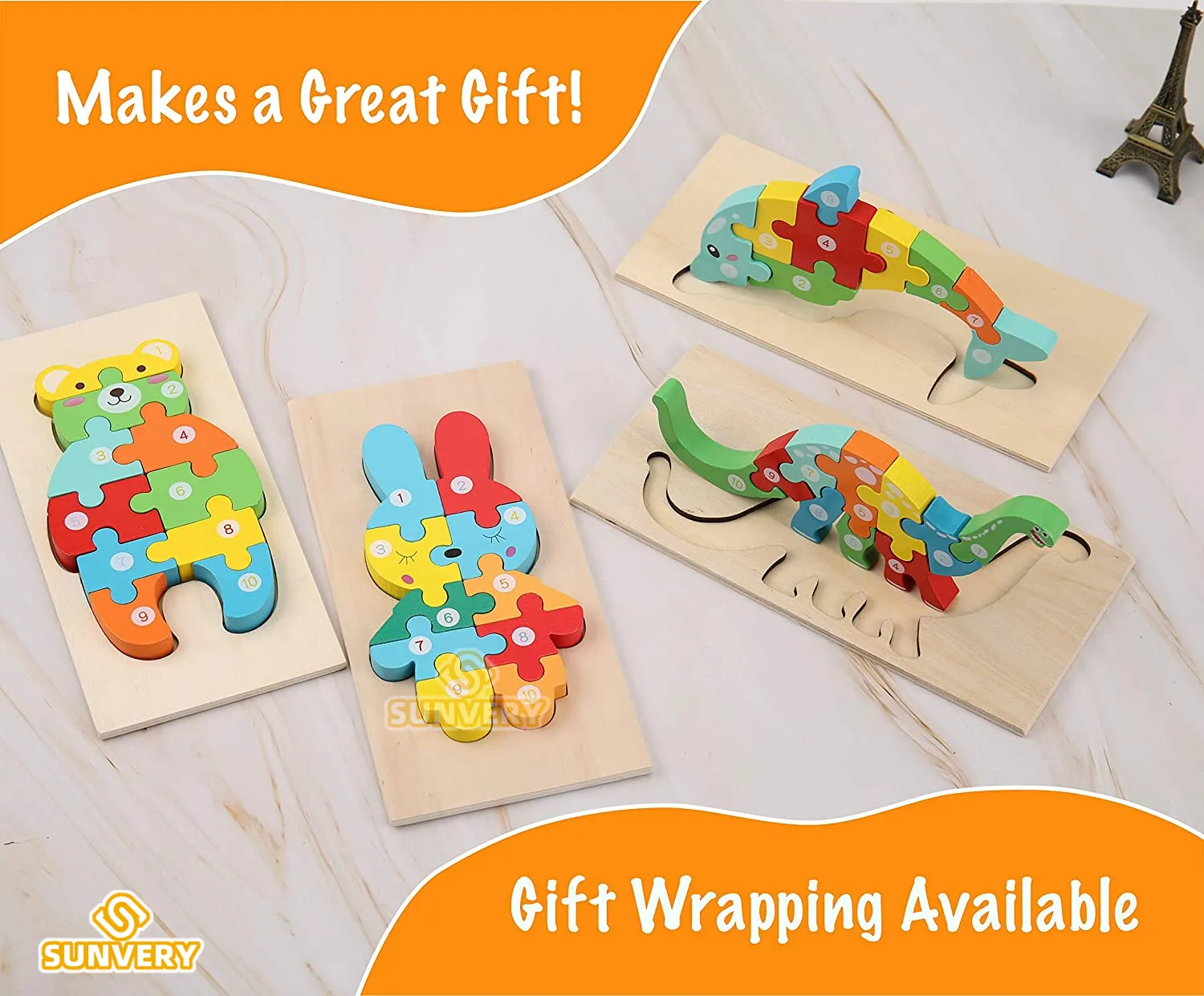 Jouets éducatifs – Puzzle Montessori 2-5 ans – Image 7
