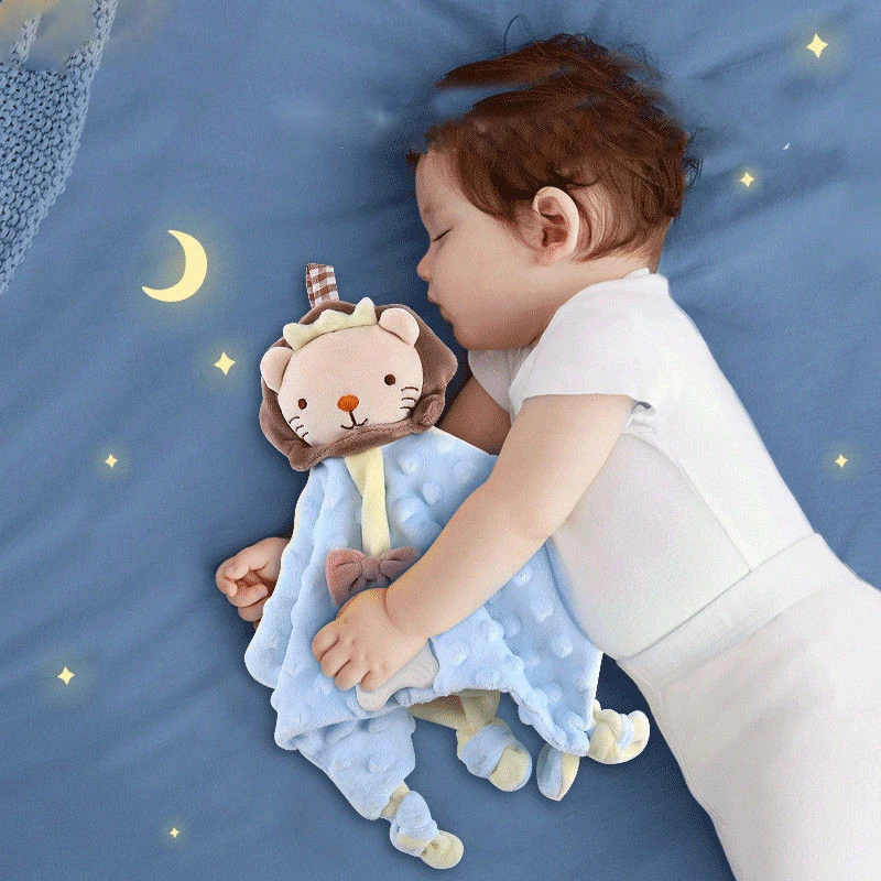 Jouet bebe Doudou Lange Lion – Image 2