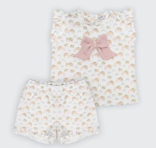 Ensemble pyjama en jersey imprimé 100% coton – Image 2