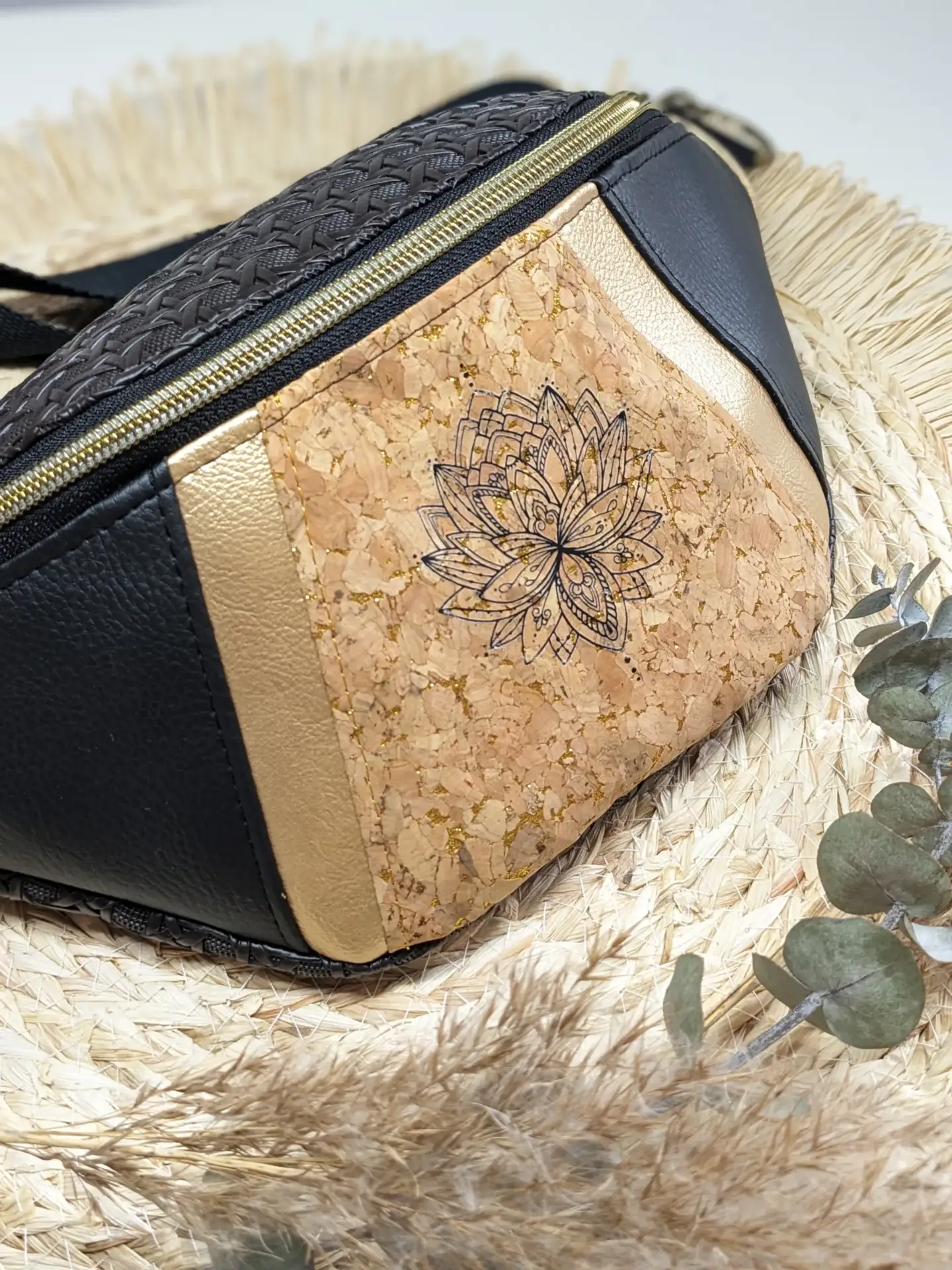 Sac banane liège bi matière – Personnalisable – – Image 4