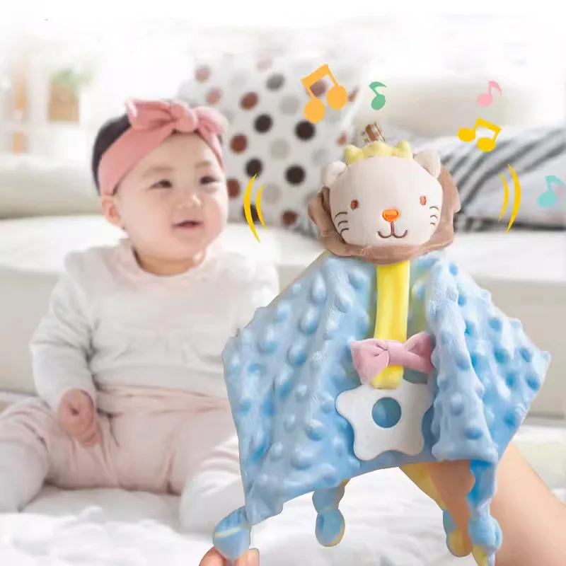 Jouet bebe Doudou Lange Lion – Image 3