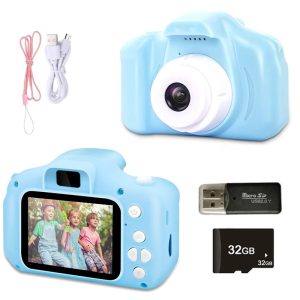 Mini Appareil-Photo – Bleu Full HD Qualité