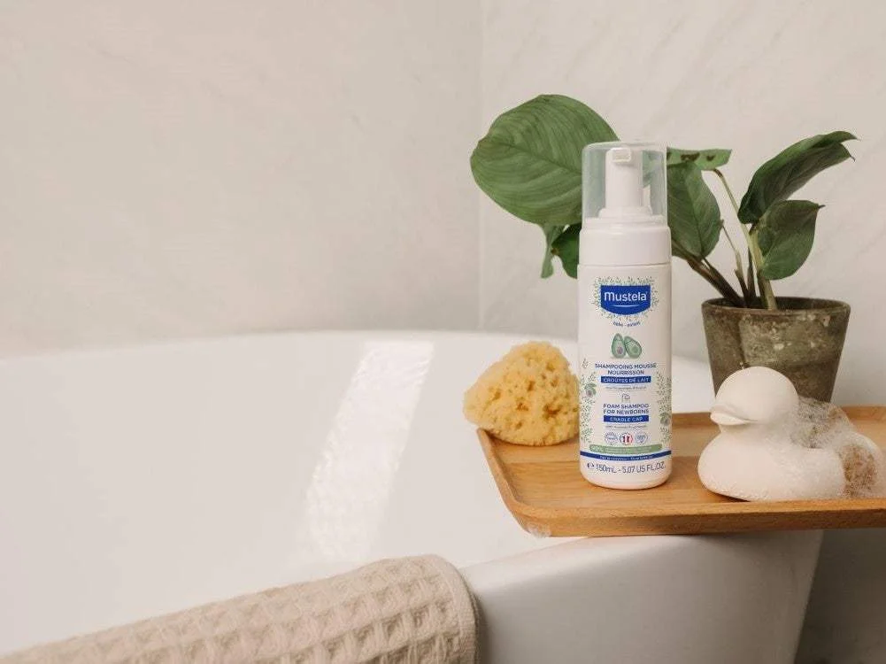 Mustela Shampoing Mousse Nourrisson – 150 ml – Image 2