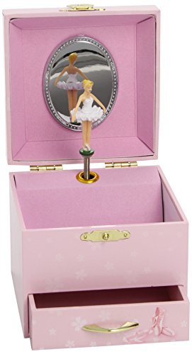 Trousselier – Ballerine – Petit Coffret Musical Chaussons de Danse – Rose – Image 4