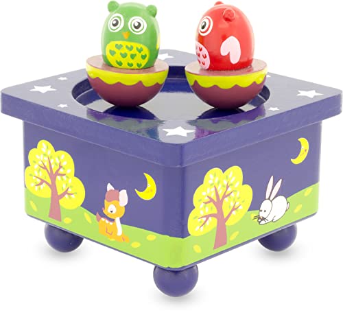 Ulysse Couleurs D’enfance- Boîte à Musique Design Hibou-Mélodie Circle of Life d’Elton John, 3907 – Image 2