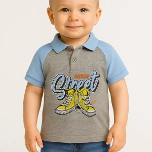 T-shirt polo en piqué 100% coton NOORY