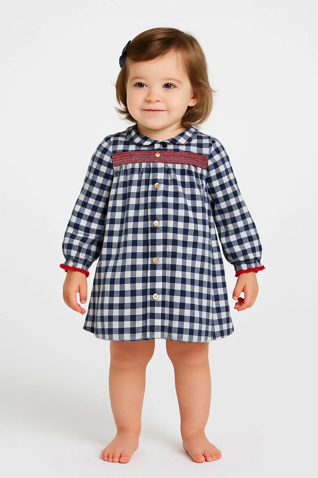 Robe avec smock NOORY
