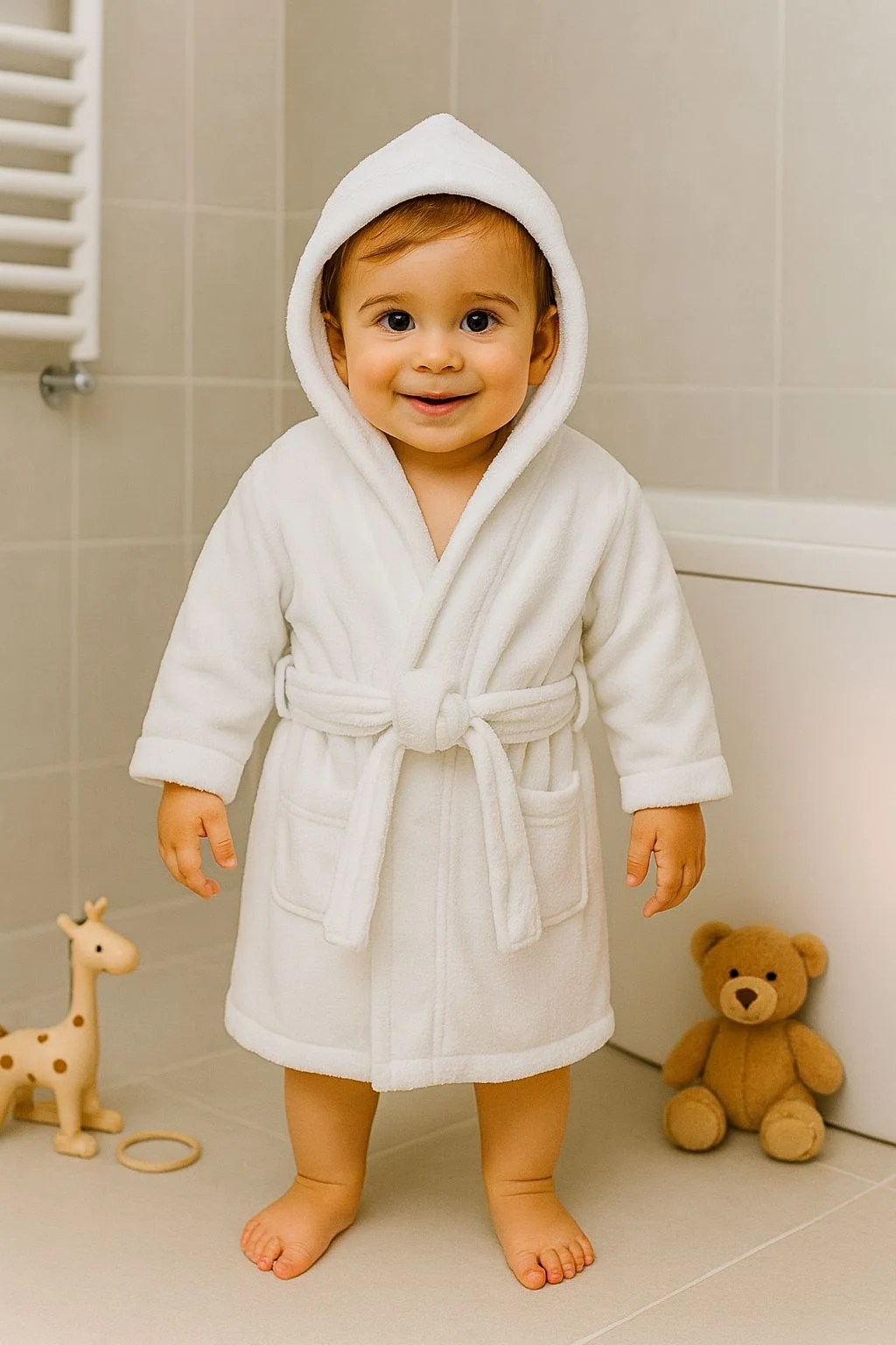 Peignoir de bain pour enfant