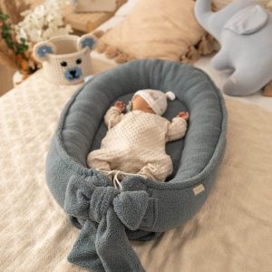 Babynest Plush Old Blue – MotulinKa