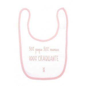 BAVOIR 50% PAPA 50% MAMAN ROSE