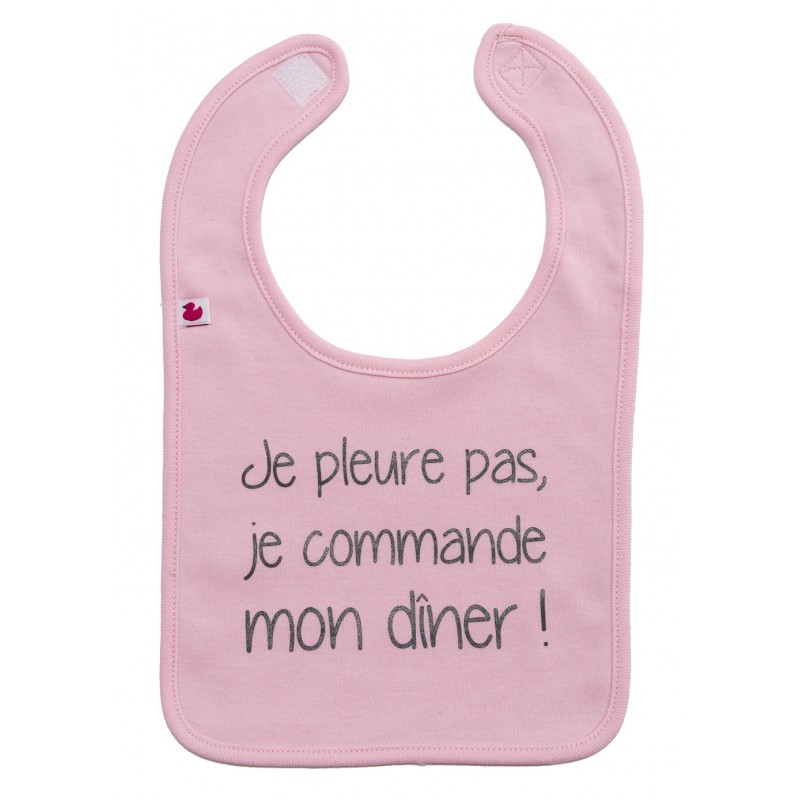 BAVOIR JE NE PLEURE PAS JE COMMANDE MON DÎNER ROSE