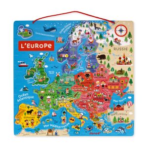 Carte d&rsquo;Europe Magnétique