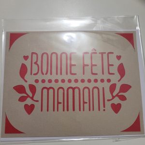 Carte fête des mères