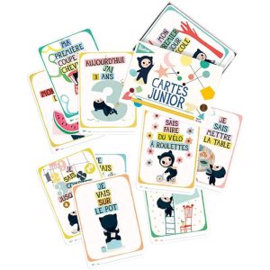 Cartes étapes – Junior (1 à 4 ans)