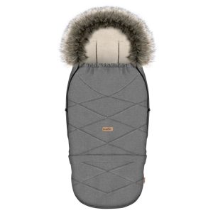 Chancelière GrowUp en laine Scandi Light Grey – Zaffiro
